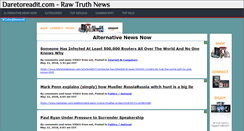 Desktop Screenshot of daretoreadit.com